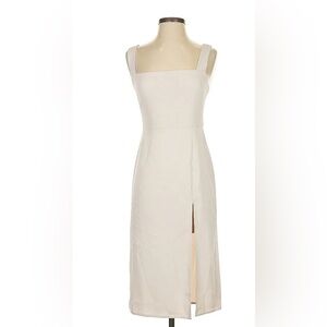 Babaton Square Neck, Matte Pearl Dress
